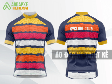 Mẫu áo đua xe đạp Học viện Y Dược học cổ truyền Việt Nam màu vàng thiết kế đẹp DX92