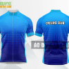 Mẫu đồng phục đi xe đạp Phù Cừ màu xanh dương thiết kế uy tín DX241